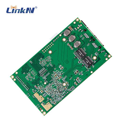 Modul Radio IP MESH Taktis Militer Polisi 5GHz 1W Power AES Encryption 7V-48V DC
