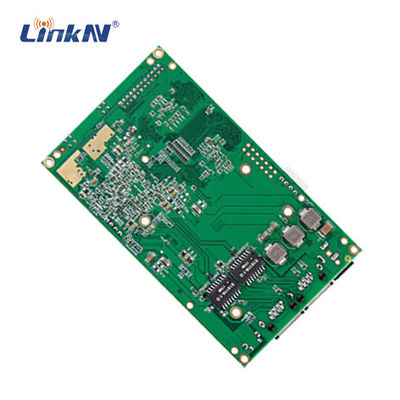 Ekonomi Militer Taktis IP MESH Radio OEM Module 5GHz 1W MIMO AES Encryption Ukuran Kecil Ringan
