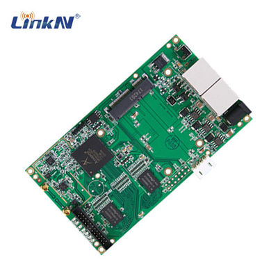 Ekonomi Taktis IP MESH Radio OEM Modul 5GHz 1W MIMO Antena Ganda Enkripsi AES Ukuran Mini