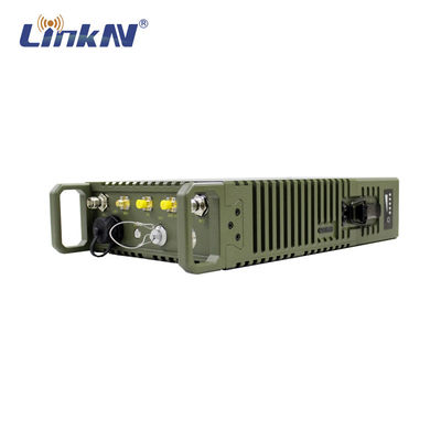 LKAV3702 40dBm Long Distance Polisi Taktis Militer Multi-hop Transmisi Video Manpack IP MESH Radio