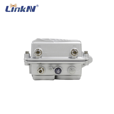 LKAV3720 Militray Komunikasi Nirkabel Kasar IP67 10km Dual Band IP MESH Radio