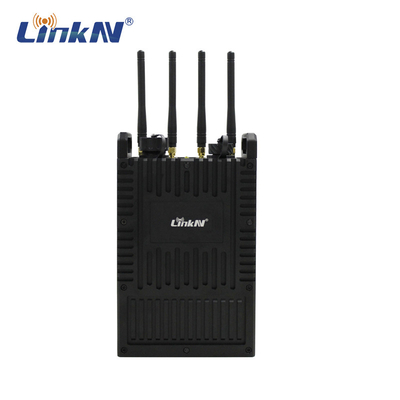 IP66 Tahan Air 5G Manpack Radio SIM Gratis Input HDMI &amp; LAN Bertenaga Baterai DC-12V