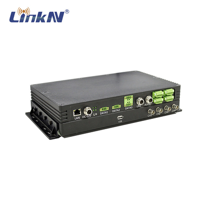 LKAV3605 1,5 km Video Data Transmitter untuk Loader Excavator UGV Robot 4W AES Enkripsi 10-30V