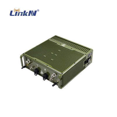 LKAV7903 Polisi Militer Rugged Manpack 40dBm MESH Radio 40dBm LTE Base Station dengan baterai