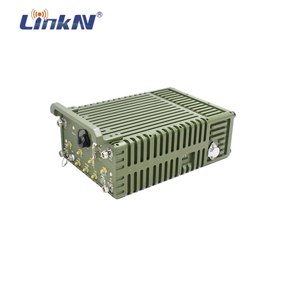 LKAV3703 580MHz 1.4GHz IP Mesh Radio Perangkat Taktis Dual Band AES Enkripsi DC 24V