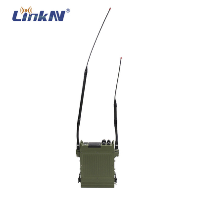 Radio Portabel Militer PDT / DMR 50-70km MIL-STD-810 VHF UHF Dual Band 15W 25W