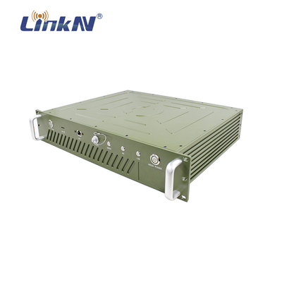 Stasiun Basis LTE MESH yang Ditanggung Kendaraan 2U 43dBm AES Enkripsi GPS / BD AC100-240V DC 12V